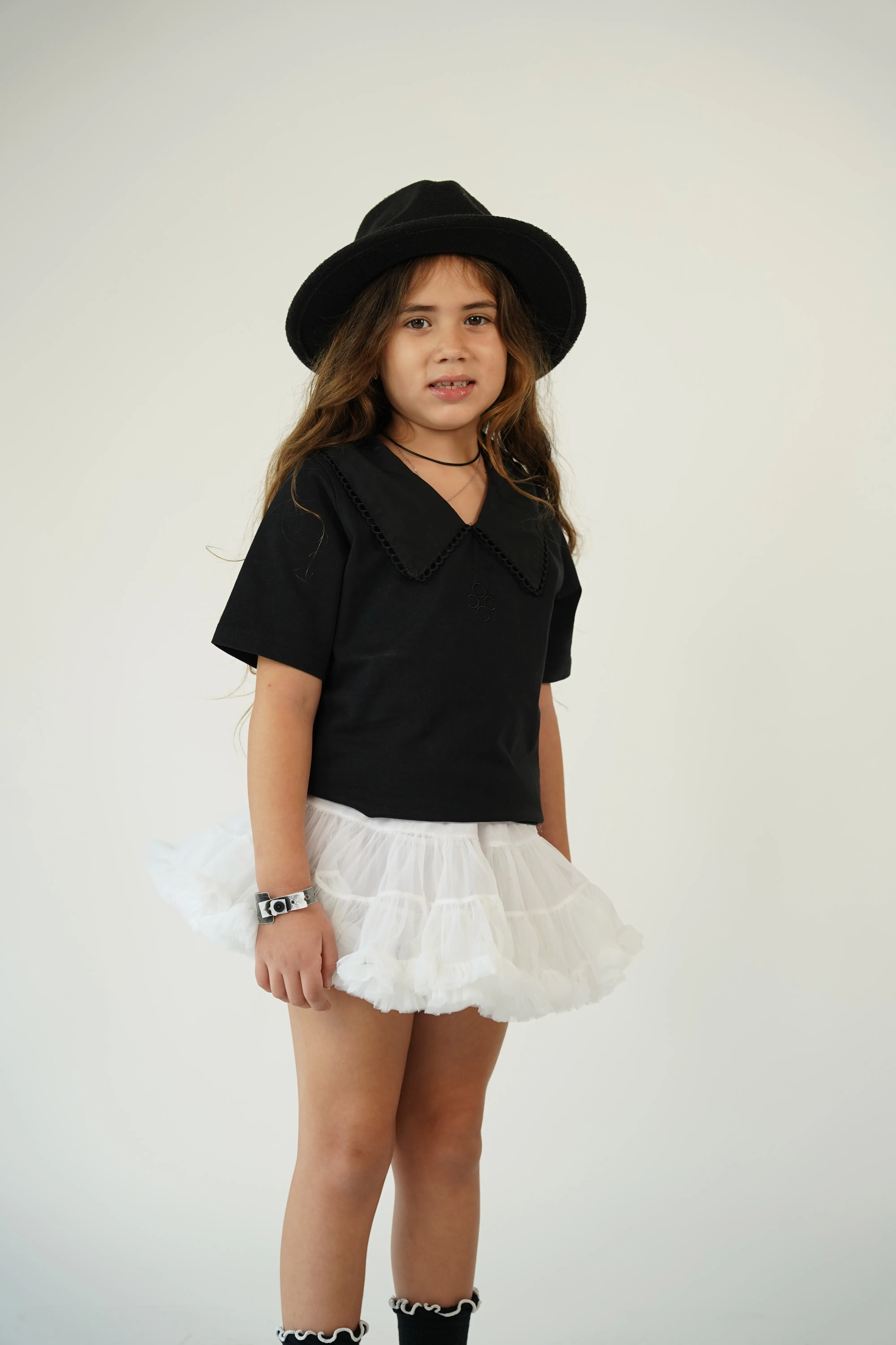 TALIA shirt | black & black