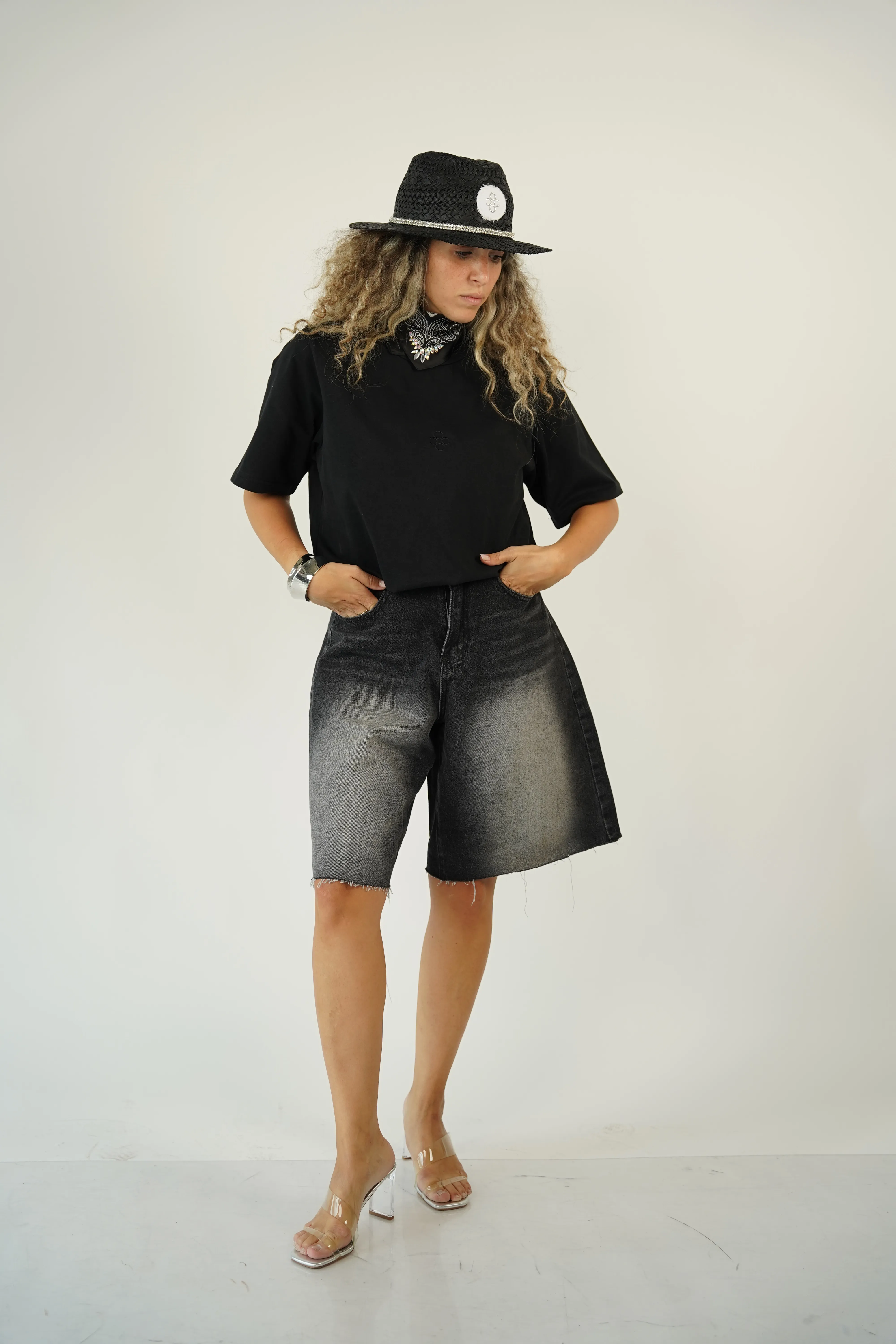 JEWELRY straw hat