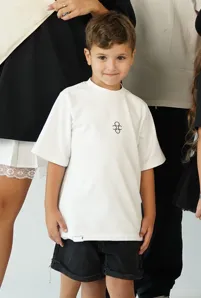 BAR shirt kids | white