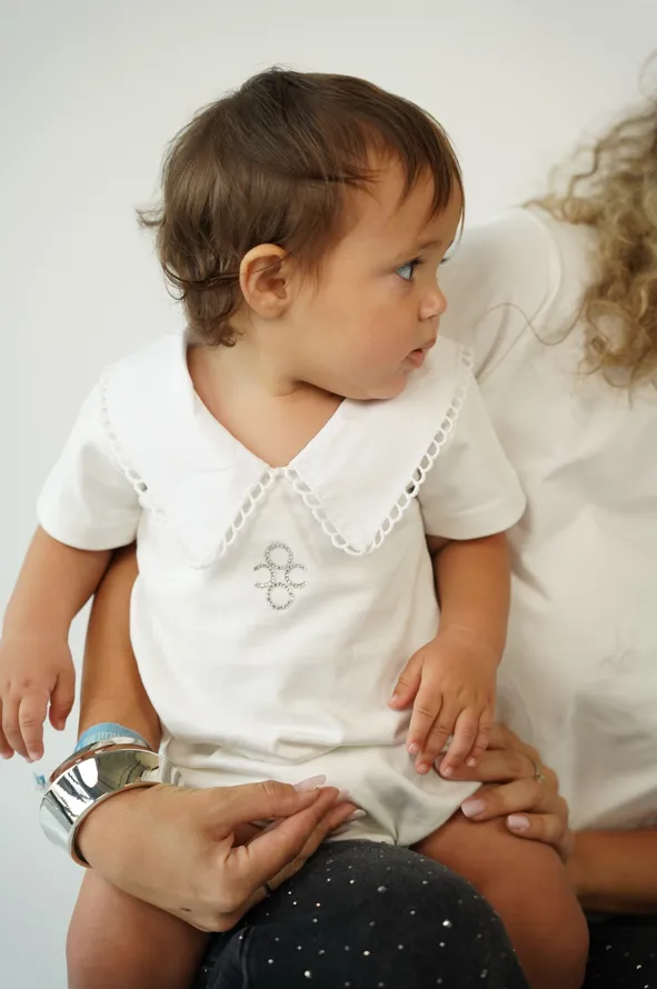 TALIA Baby overalls | jewelry style