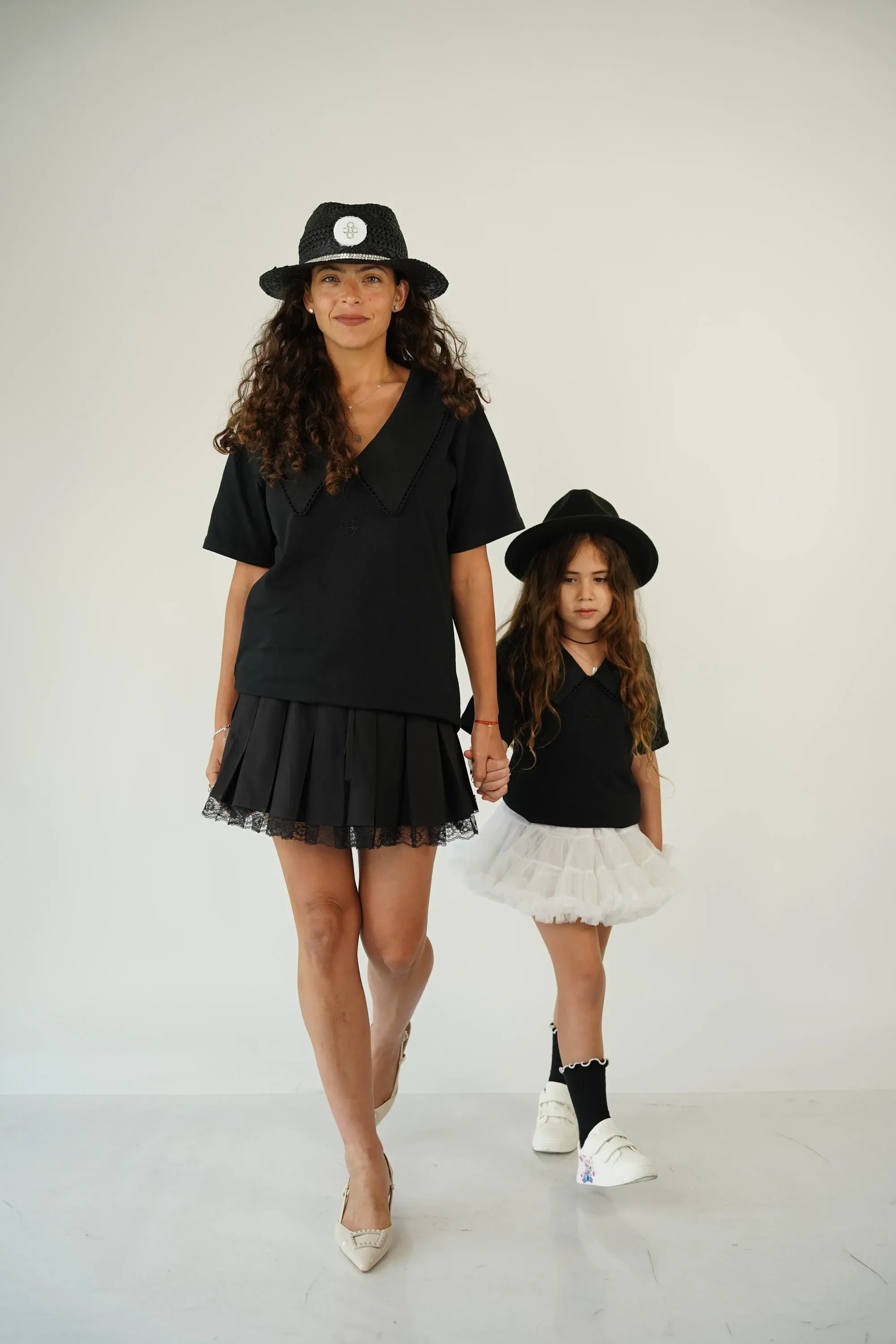 TALIA shirt | black & black