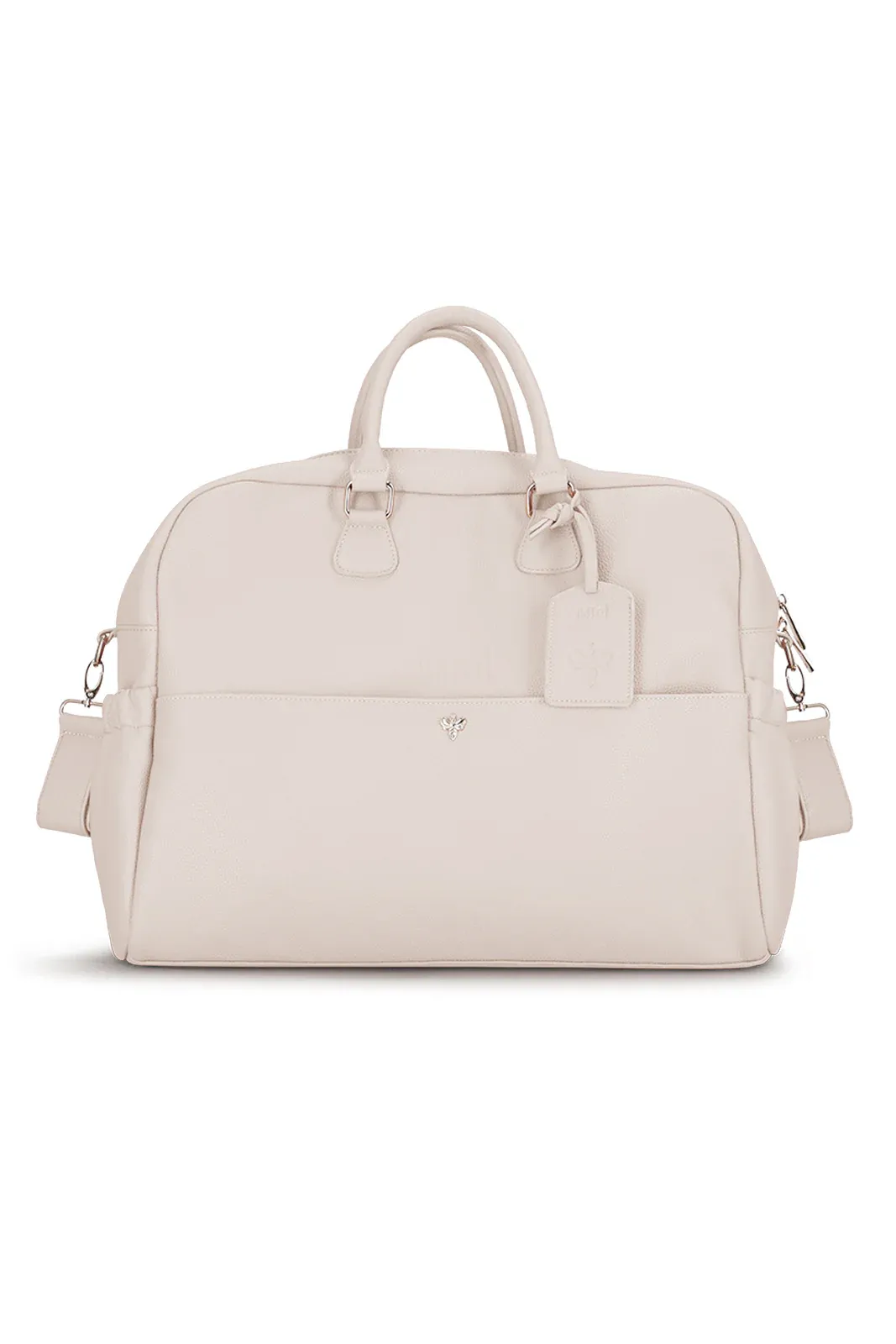 cream travel bag