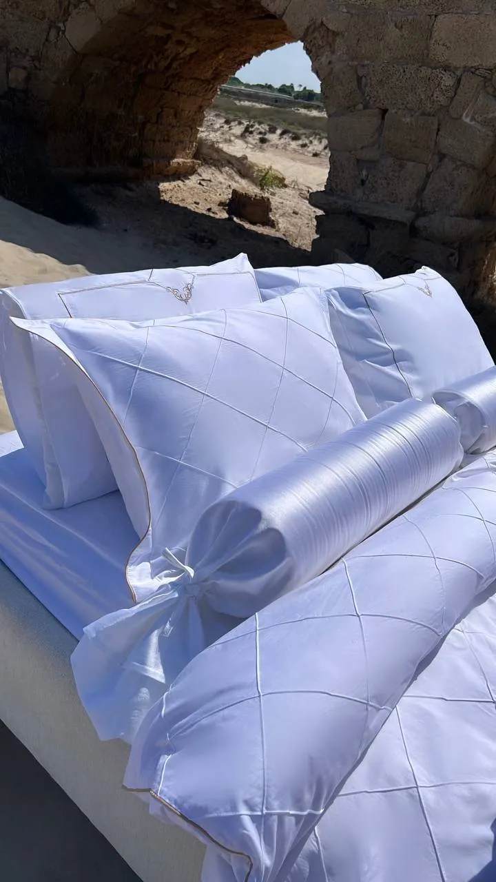 דגם ״גפן״ - רקמה סהרה צפיפות 500 tc